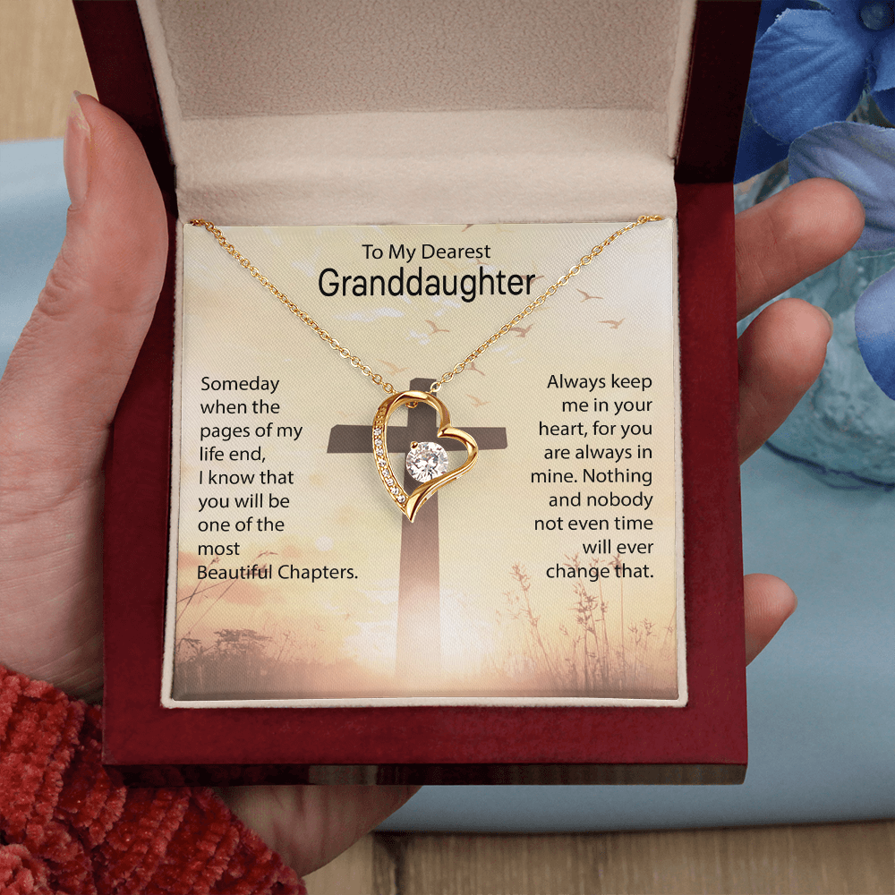 To My Dearest Granddaughter, Someday When The Pages Of My Life End