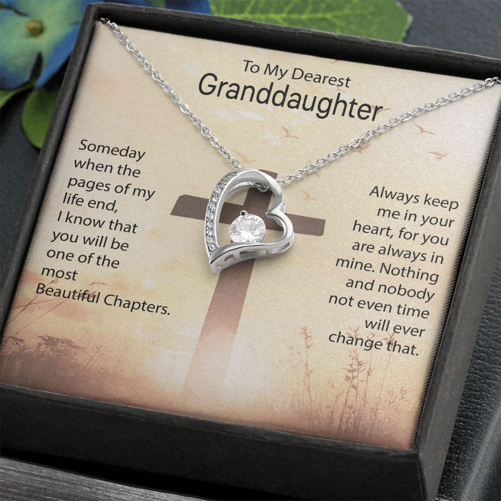 To My Dearest Granddaughter, Someday When The Pages Of My Life End