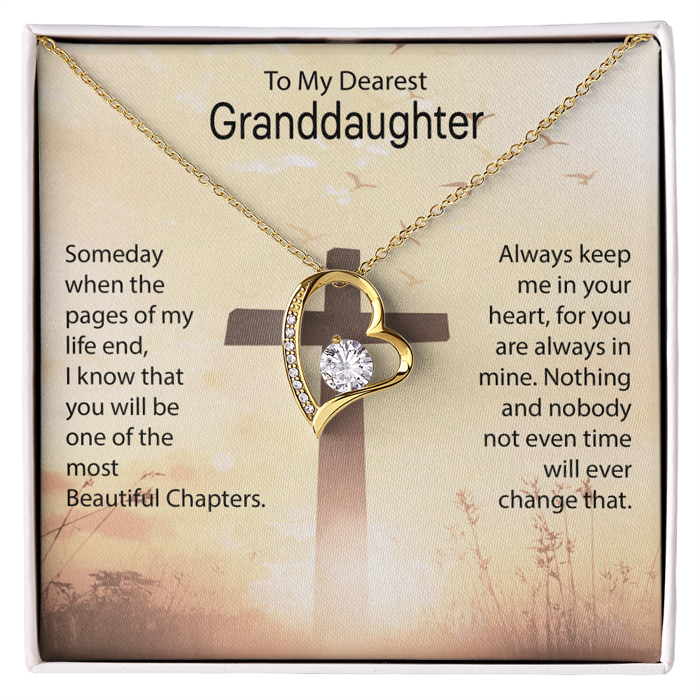 To My Dearest Granddaughter, Someday When The Pages Of My Life End