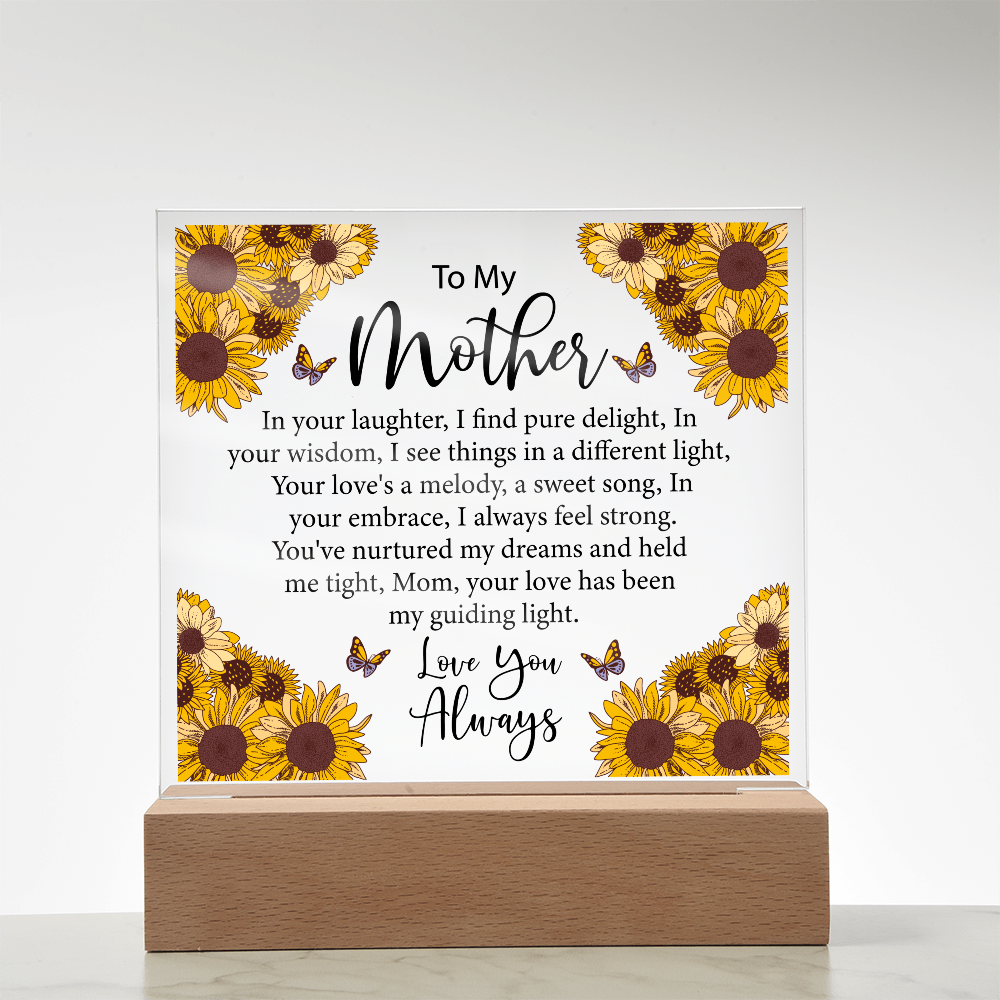 Keepsake Acrylic Bundle - To My Mother, In Your Laughter, I  Find Pure Delight