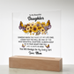 Keepsake Acrylic Bundle - To My Beautiful Daughter, Someday When The Pages Of My Life End