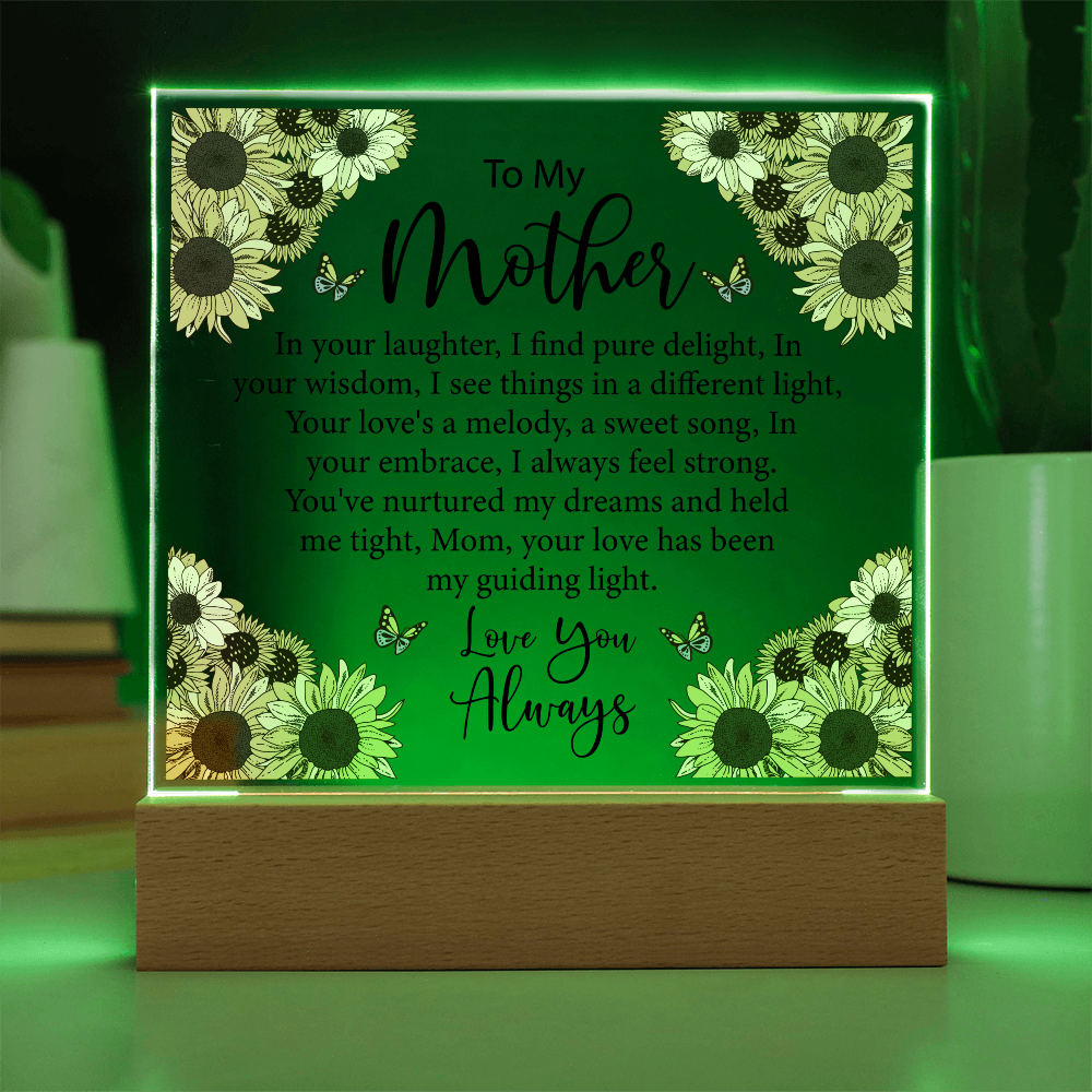 Keepsake Acrylic Bundle - To My Mother, In Your Laughter, I  Find Pure Delight