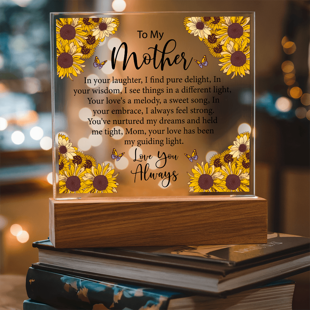 Keepsake Acrylic Bundle - To My Mother, In Your Laughter, I  Find Pure Delight