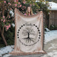 Family Roots, Celtic Tree - Woven Blanket